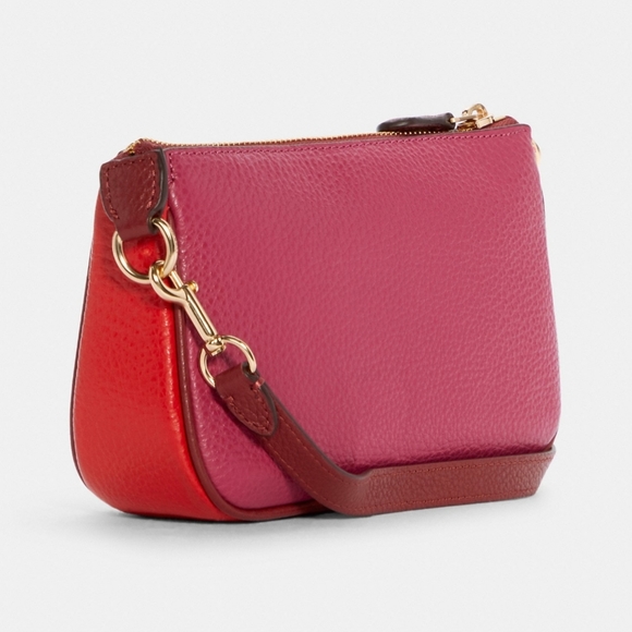 Coach Nolita 19 In Colorblock With Horse And Carriage - Picture 2 of 6